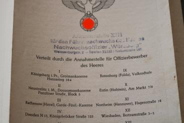 Preview: Broschüre Eichenlaubträger des Heeres - Major von Hirschfeld